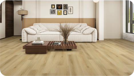 Luxury vinyl flooring